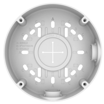 SBO-140BW Uchwyt, puszka montażowa do kamer Hanwha Vision