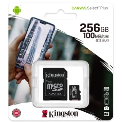 SDCS2/256GB KINGSTON Karta pamięci microSD 256GB