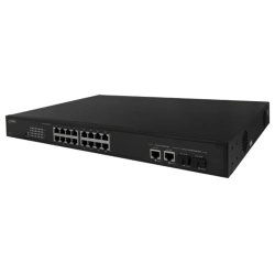 SF116 Pulsar Switch 18-portowy, 16 portów PoE, SFP