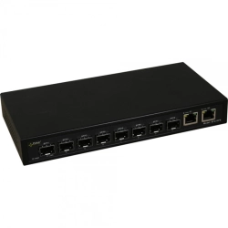 SFG10F8 PULSAR Switch światłowodowy 10-portowy, 2x UPLINK