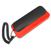SMART-D CYFRAL Unifon do systemu domofonowego cyfrowego, grafitowo czerwony
