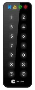 Smart Keypad B SATEL Bezprzewodowa klawiatura dotykowa AKP-200-B