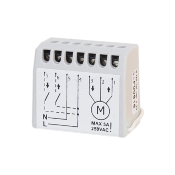 STM-2K ELMES Miniaturowy sterownik radiowy dwukanałowy do urządzeń zasilanych z sieci AC 230V