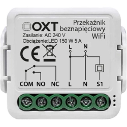 T210 OXT Przekaźnik beznapięciowy, moduł TUYA, Wi-Fi