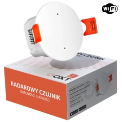 T150 Radarowy czujnik obecności i jasności TUYA, WiFi