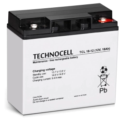 TCL 18-12 TECHNOCELL Akumulator AGM 12V 18Ah