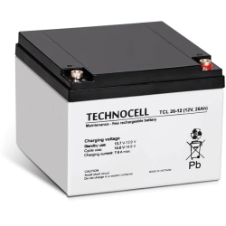 TCL 26-12 TECHNOCELL Akumulator AGM 12V 26Ah