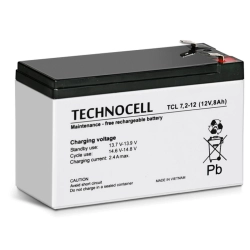 TCL 7.2-12 T2 TECHNOCELL Akumulator AGM 12V 8Ah
