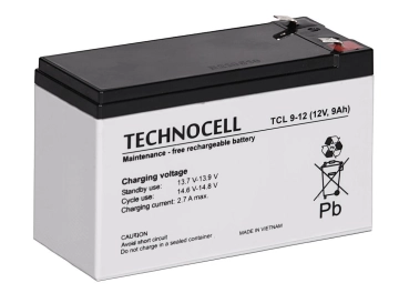 TCL 9-12 T1 TECHNOCELL Akumulator AGM 12V 9Ah