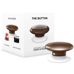 The Button BROWN FIBARO Przycisk FGPB-101-7