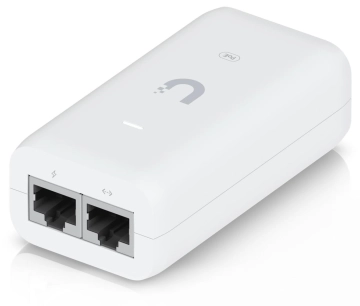 U-POE-AF Ubiquiti Injector PoE Gigabit Ethernet, Zasilacz 48VDC 15W