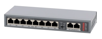 USF108P PULSAR Ultralink FastEthernet Switch 8x PoE+, 2xRJ45