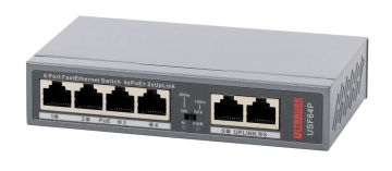 USF64P ULTRALINK FastEthernet Switch 4x PoE+, 2xRJ45