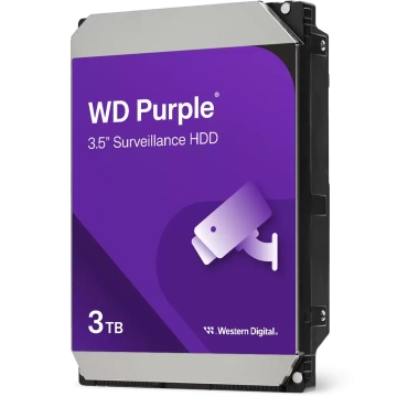 WD Purple WD33PURZ SATA III Dysk HDD 3TB do monitoringu CCTV