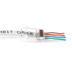 WT117 ALANTEC Wtyk RJ-45 przelotowy na przewód UTP kat. 6 - 1 szt.