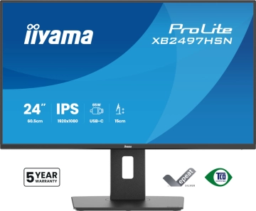 XB2497HSN-B1 Monitor IIYAMA 24 cale 100Hz Full HD 1ms z matrycą IPS