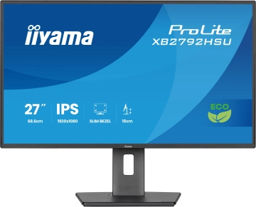 XB2792HSU-B1 Monitor IIYAMA ECO 27 cali 100Hz Full HD 3ms z matrycą IPS i stopką z regulacją
