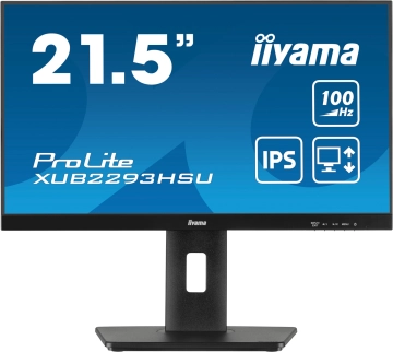 XUB2293HSU-B7 Monitor IIYAMA 22 cale 100Hz Full HD 1ms z głośnikami i regulacją wysokości