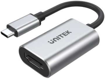 Y-6316 UNITEK Adapter USB-C na HDMI 2.0a 4K 15cm