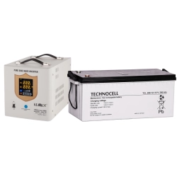URZ3407 KEMOT Zasilacz awaryjny 2000VA/1200W + akumulator TCL200-12