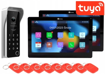 F-S9V13-2W-C-2 Genway Zestaw wideodomofonowy 2 żyłowy + GRATIS