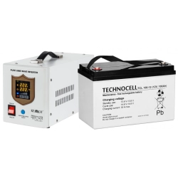 URZ3406 KEMOT Zasilacz awaryjny 1000VA/700W + akumulator TCL100-12