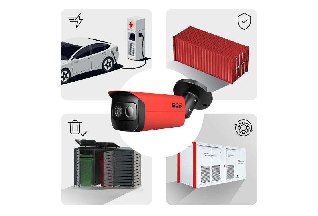 Zastosowanie kamery termowizyjnej BCS-L-TIP541FSR3-FDT(0401) w detekcji pożaru