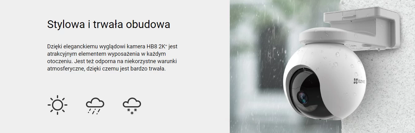 Bezprzewodowa kamera HB8 2K+ EZVIZ