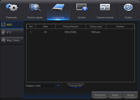 Menu rejestratorów AHD serii BCS-VIEW VAVR - wykaz podpiętych dysków HDD