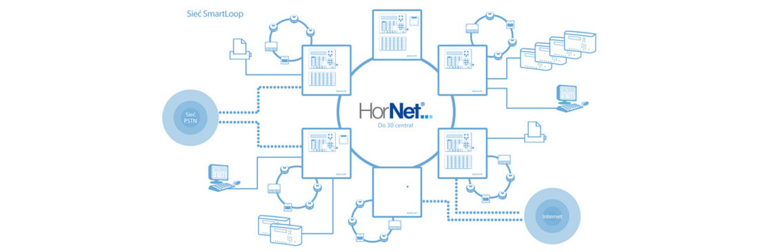 Sieć SmartLoop Net - HorNet INIM