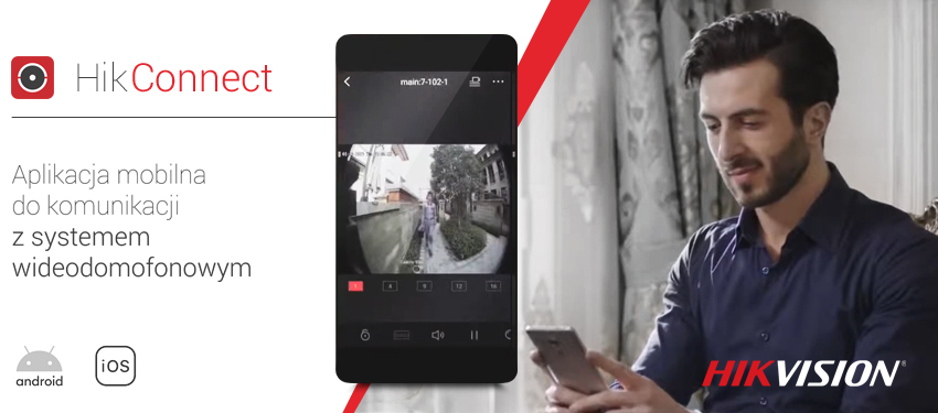 Aplikacja do wideodomofonu HIKVISION - HIK Connect