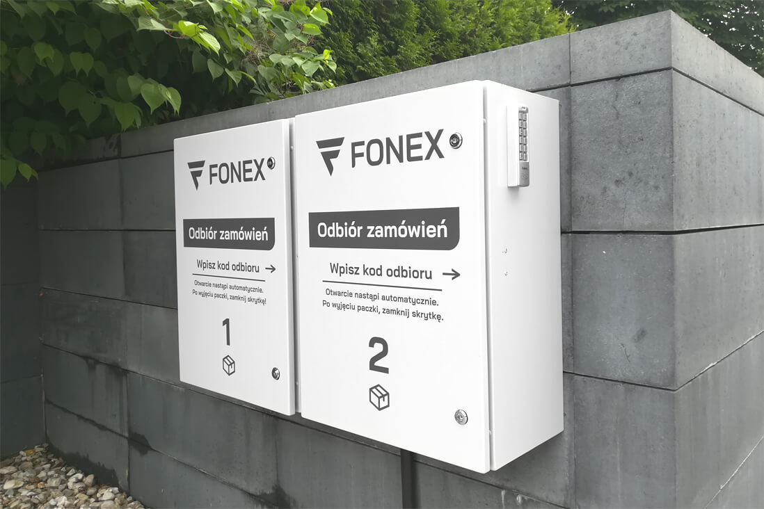 Fonex - automat paczkowy, skrytki