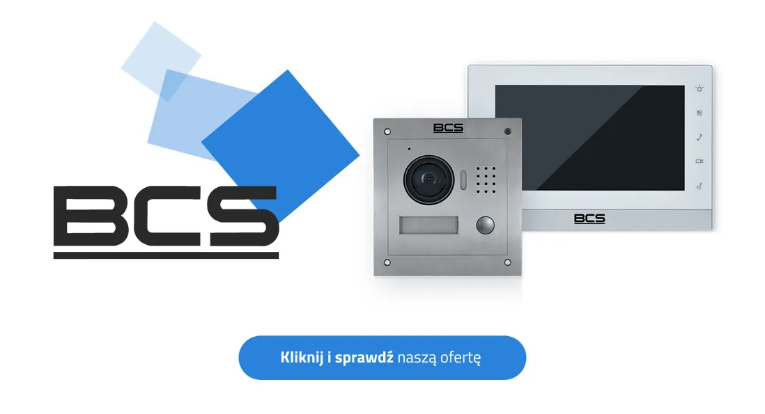 System wideodomofonowy BCS - sprawdź ofertę na Fonex.pl System wideodomofonowy BCS - sprawdź ofertę na Fonex.pl