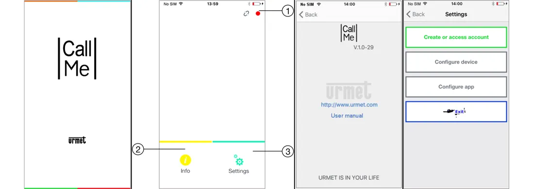 Aplikacja CallMe - pierwsze uruchomienie Aplikacja CallMe - pierwsze uruchomienie