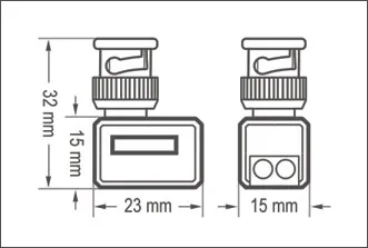 Wymiary transformatora video EVX-T102-AHD EVERMAX Wymiary transformatora video EVX-T102-AHD EVERMAX