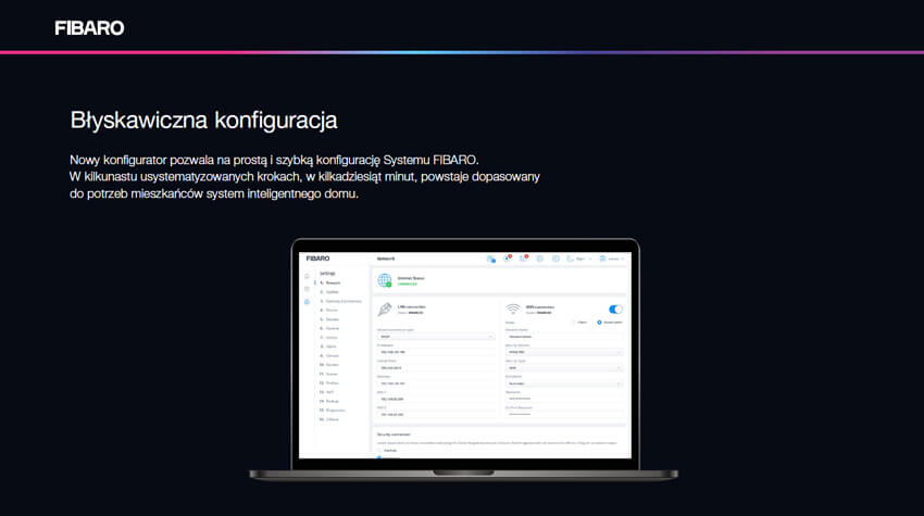 Błyskawiczna konfiguracja FIBARO