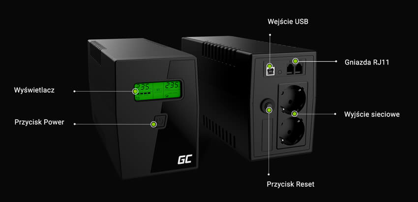 Green Cell UPS01LCD