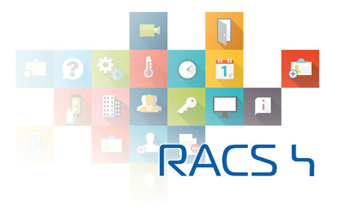 Logo systemu KD RACS 4 firmy Roger