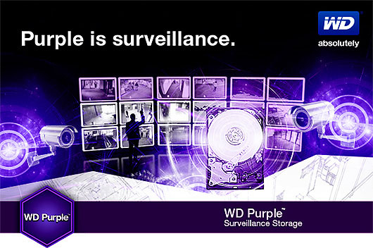 WD Purple - dyski twarde do monitoringu